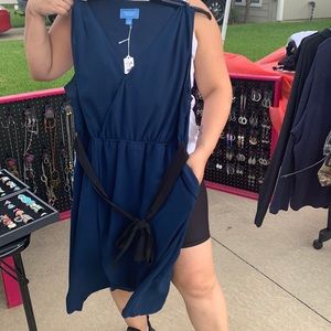 Blue Vera Wang wrap around